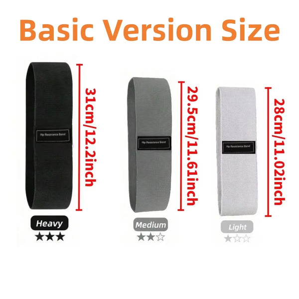 Everyday Fabric Booty Bands Set